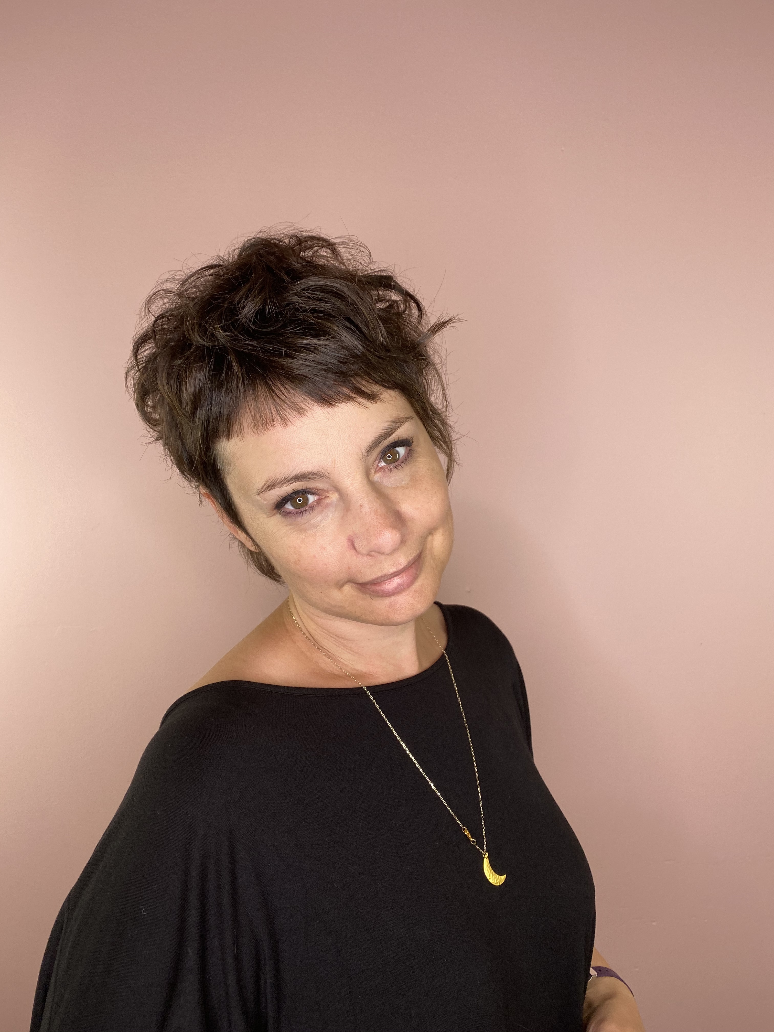 Short haircut brisbane At Elysium Hair Brisbane